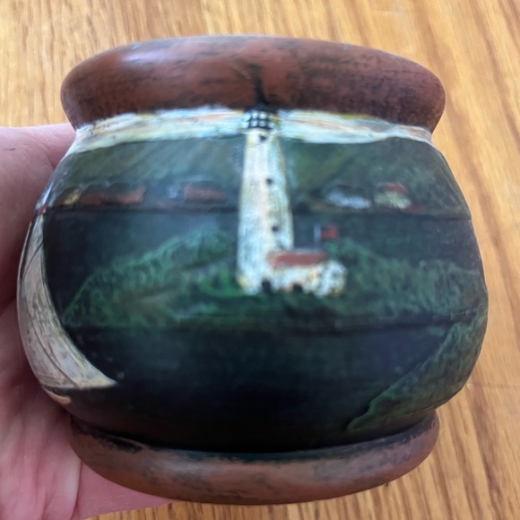 Lang Candles Primitive Nautical Sailboat Votive Holder - Picture 4 of 5